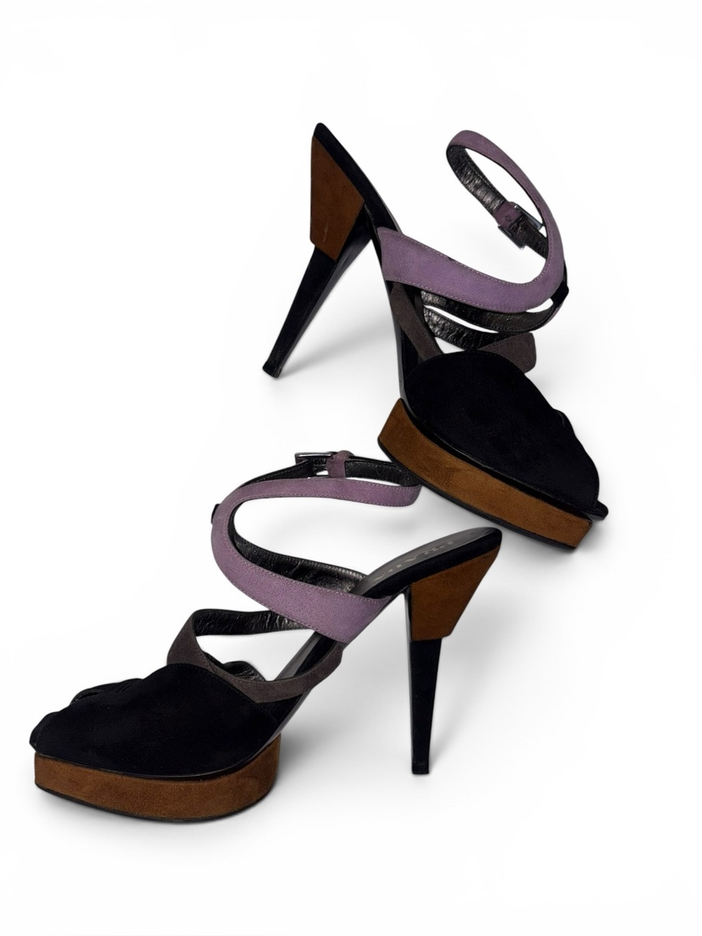 PRADA vintage suede heels ✨ Sz 38 - Picture 12 of 15